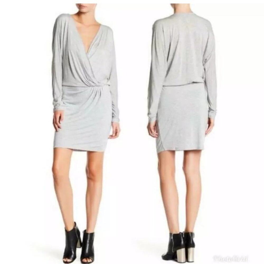 NWT Haute Hippie draped‎ knit jersey dress